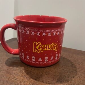 ✨Kahlúa  ceramic Red Holiday Mug✨